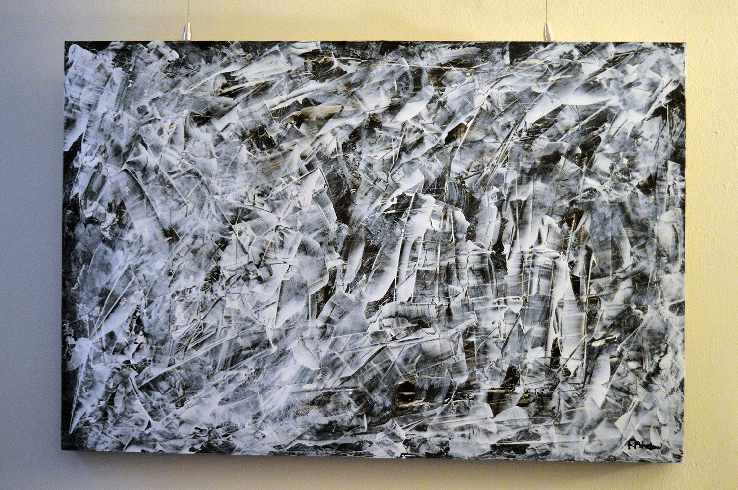 Contemporary abstract narrow band by Robert A. Ireland